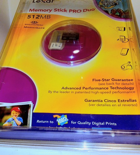 Memory stick lexar 512m pro - memory,