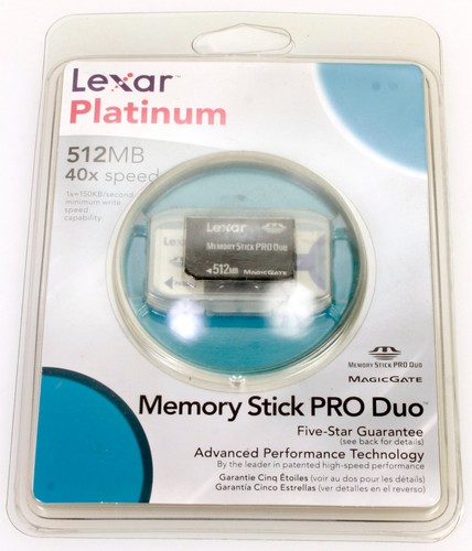 Lexar platinum 512mb memory - platinum,