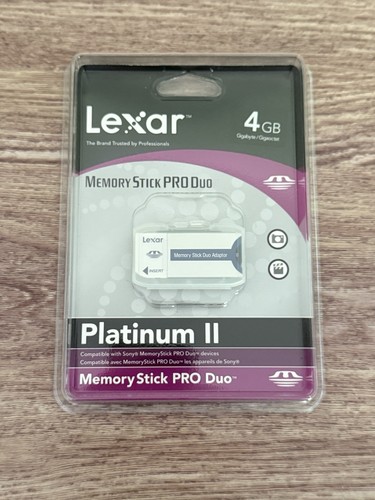 Lexar 4gb platinum memory - lexar,